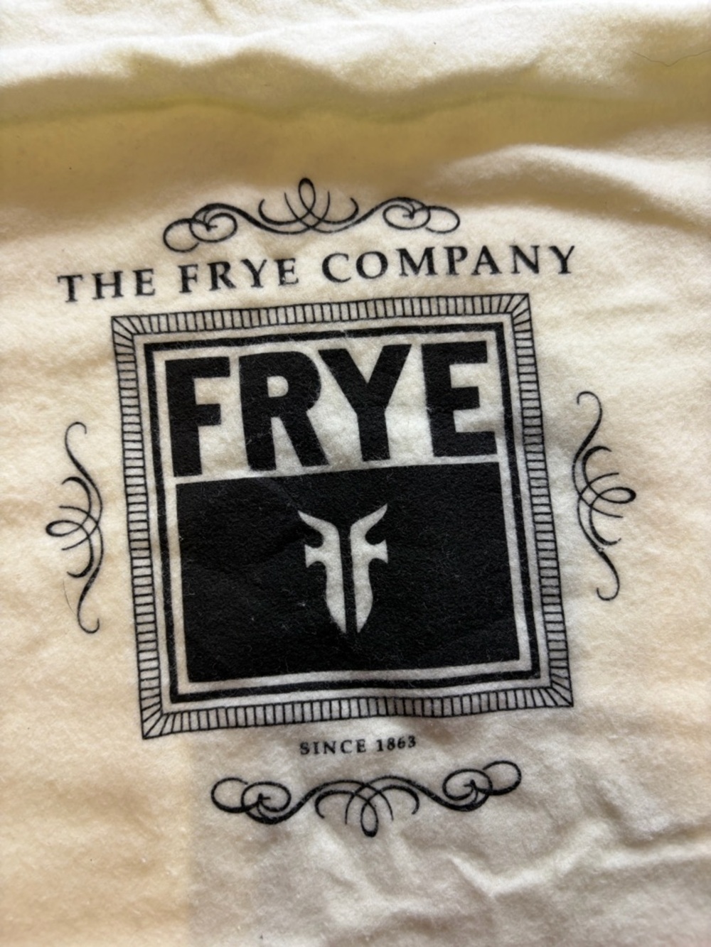 Frye Purse Dust Bag Original Drawstring Cotton Protective Extra Large 20”x21”
